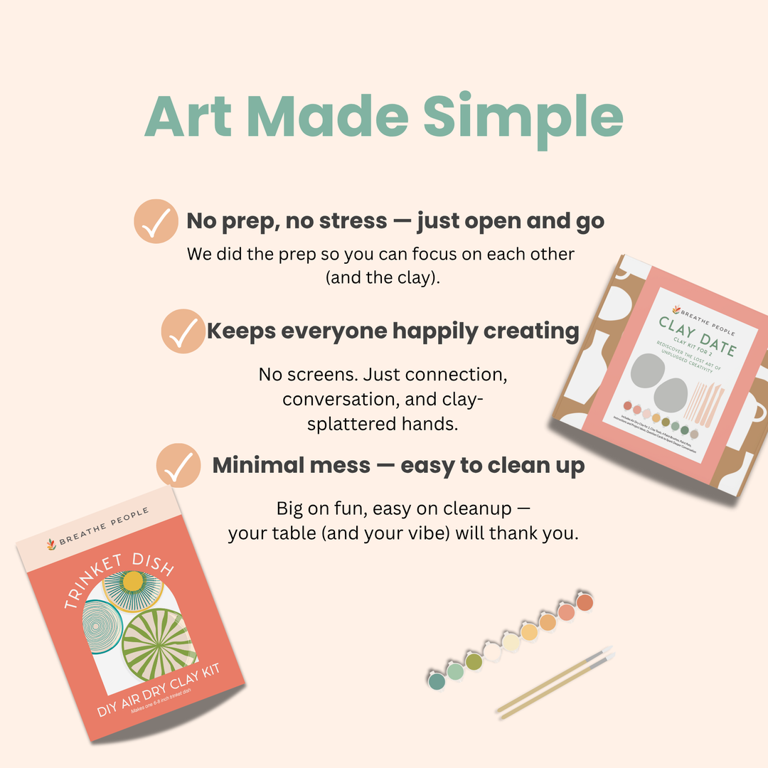 DIY Air Dry Clay Kit- Make Your Own Wish Bell