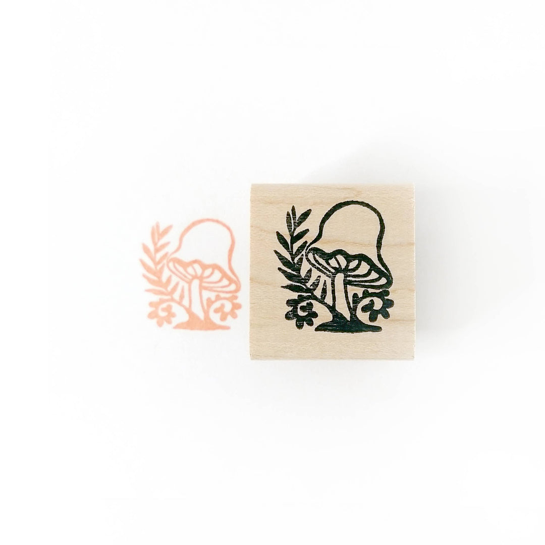 Mushroom and Fern