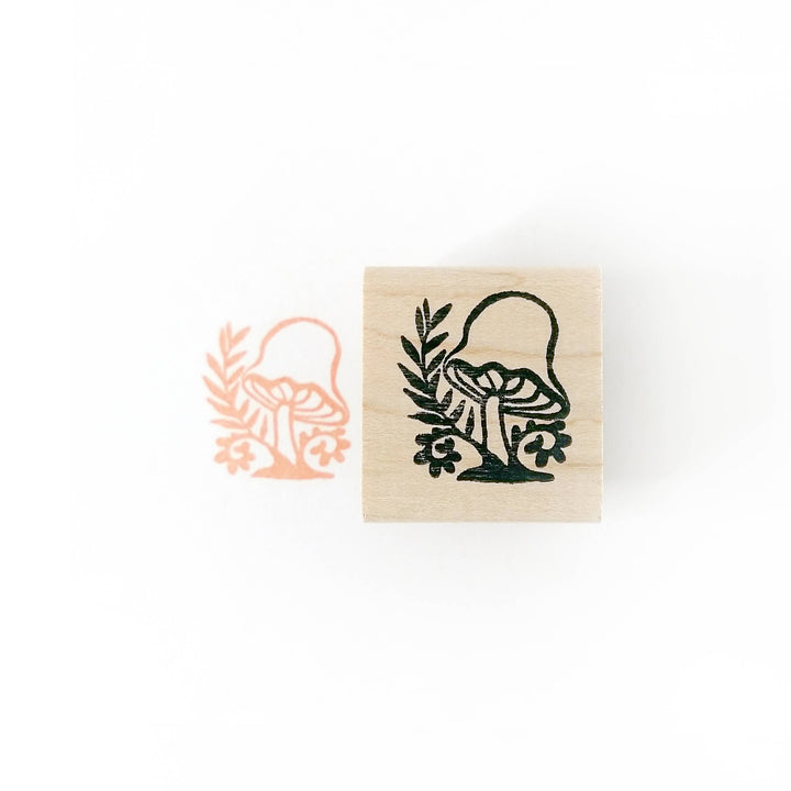 Mushroom and Fern