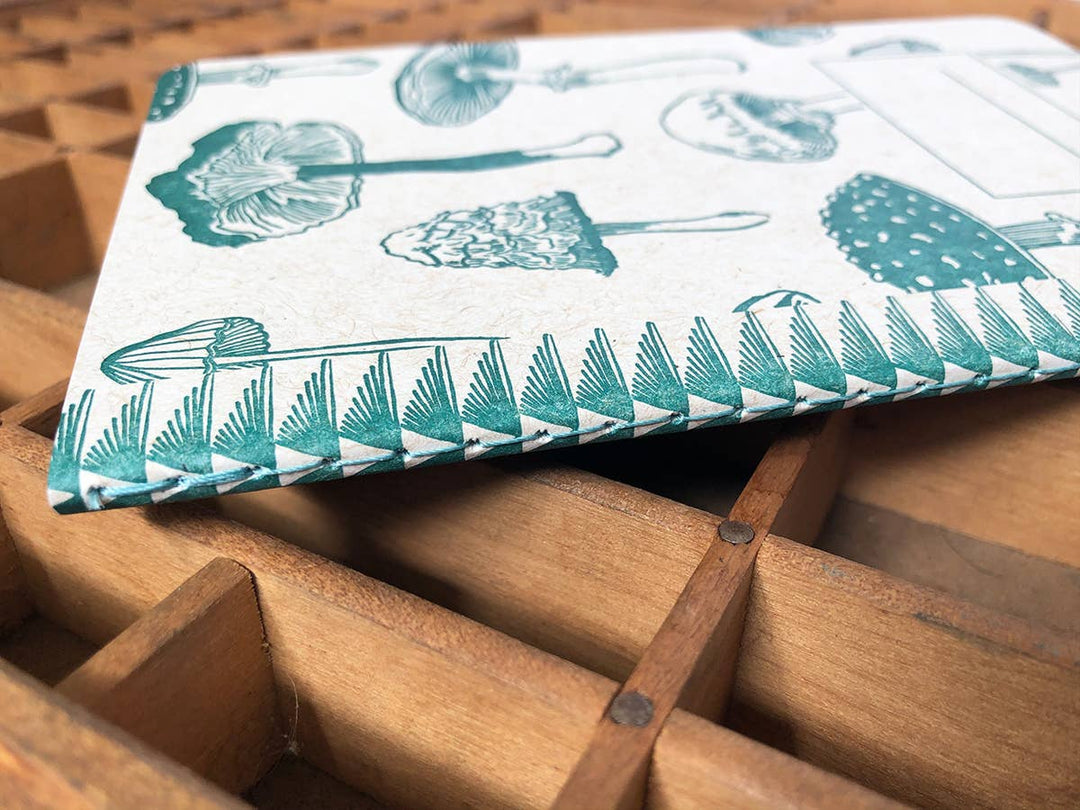 Mushrooms Blank Notebook