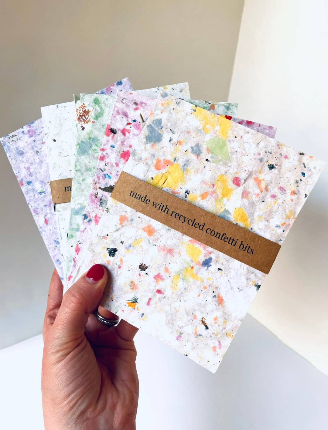 Confetti Bits Handmade Notebook