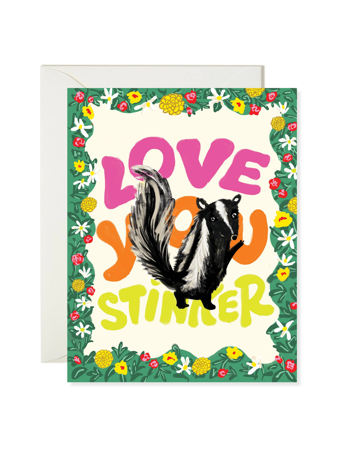 Love You Stinker - Card