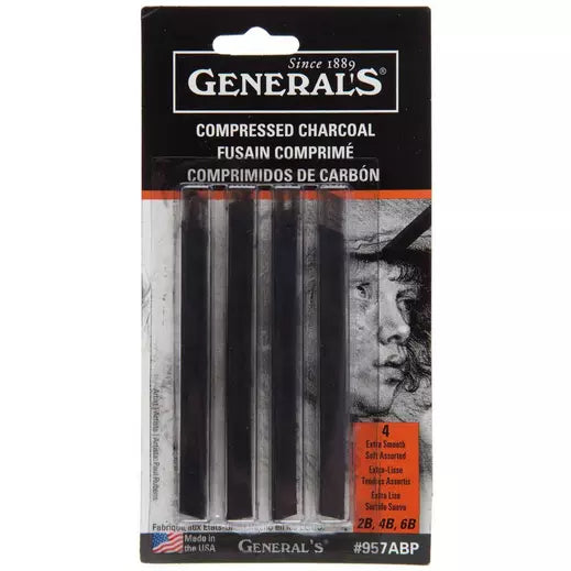 General Pencil Compressed Charcoal