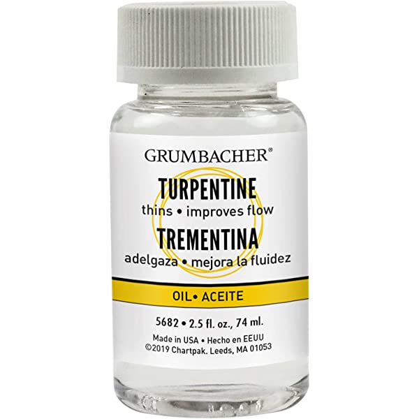 Grumbacher Turpentine 2.5 fl oz