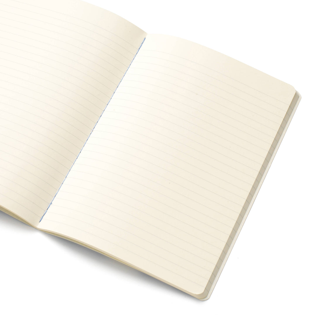 Lined Notebook Set, Softcover A5 & A6 - Checkerboard & Foil
