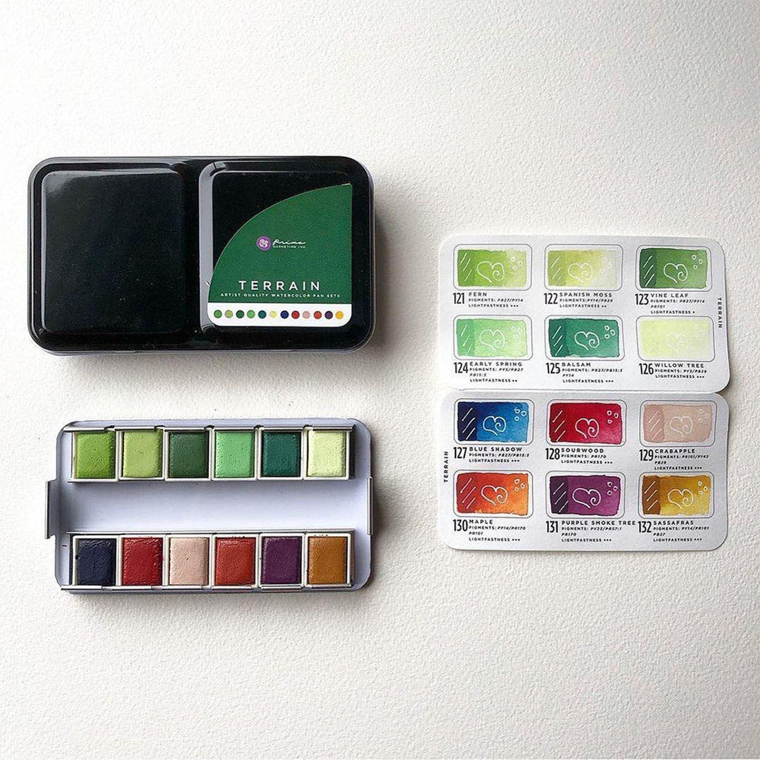 Watercolor Confections Travel Palettes