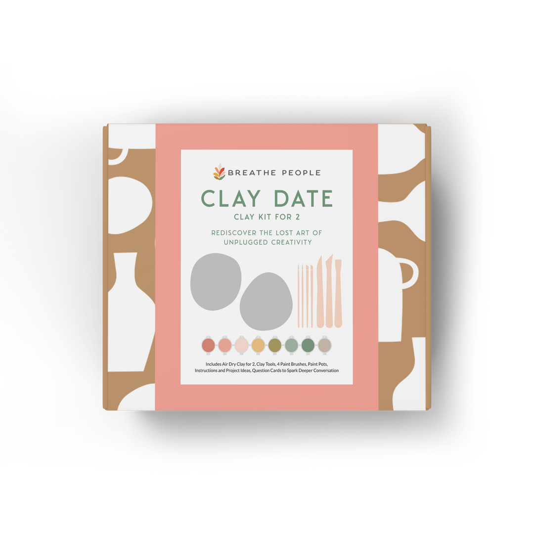 Deluxe Clay Date Activity Kit- Clay Kit for Two