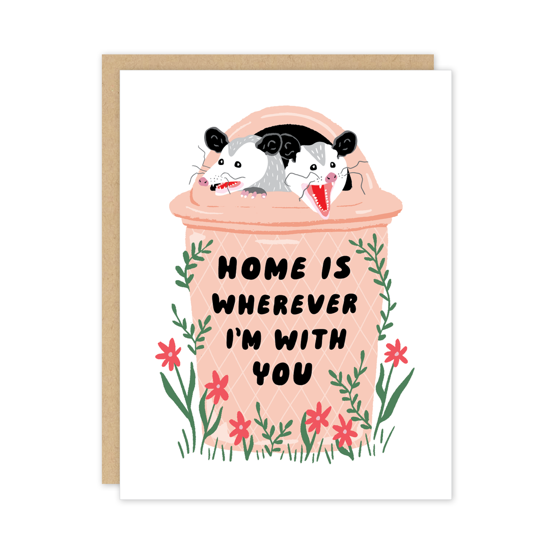 Possum's are Home Card