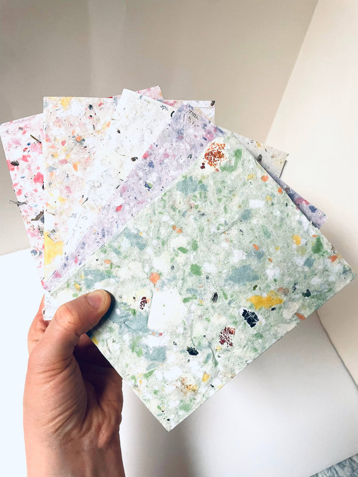 Confetti Bits Handmade Notebook