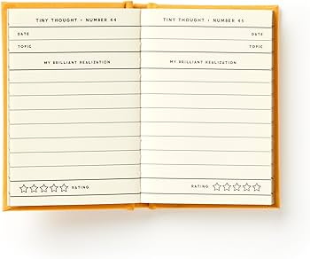 Tiny Diary For Your Thoughts