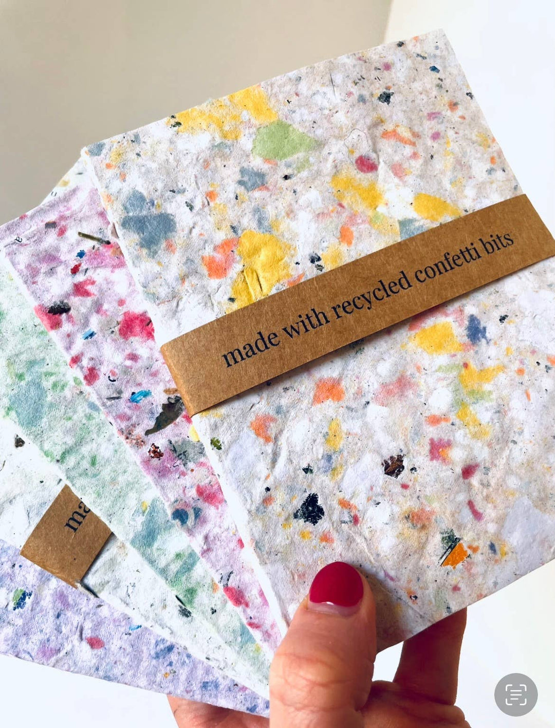 Confetti Bits Handmade Notebook