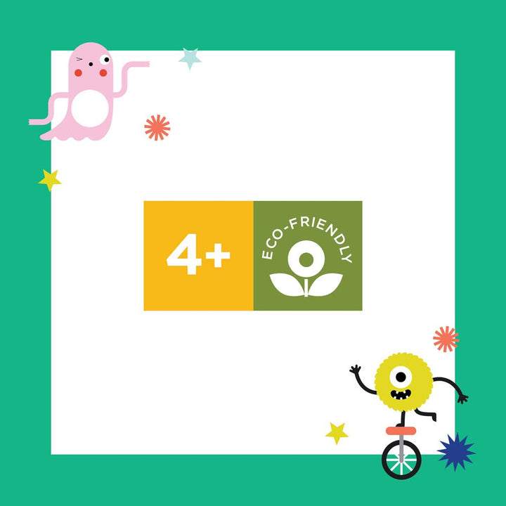 Coloring Book With Stickers: Monsters