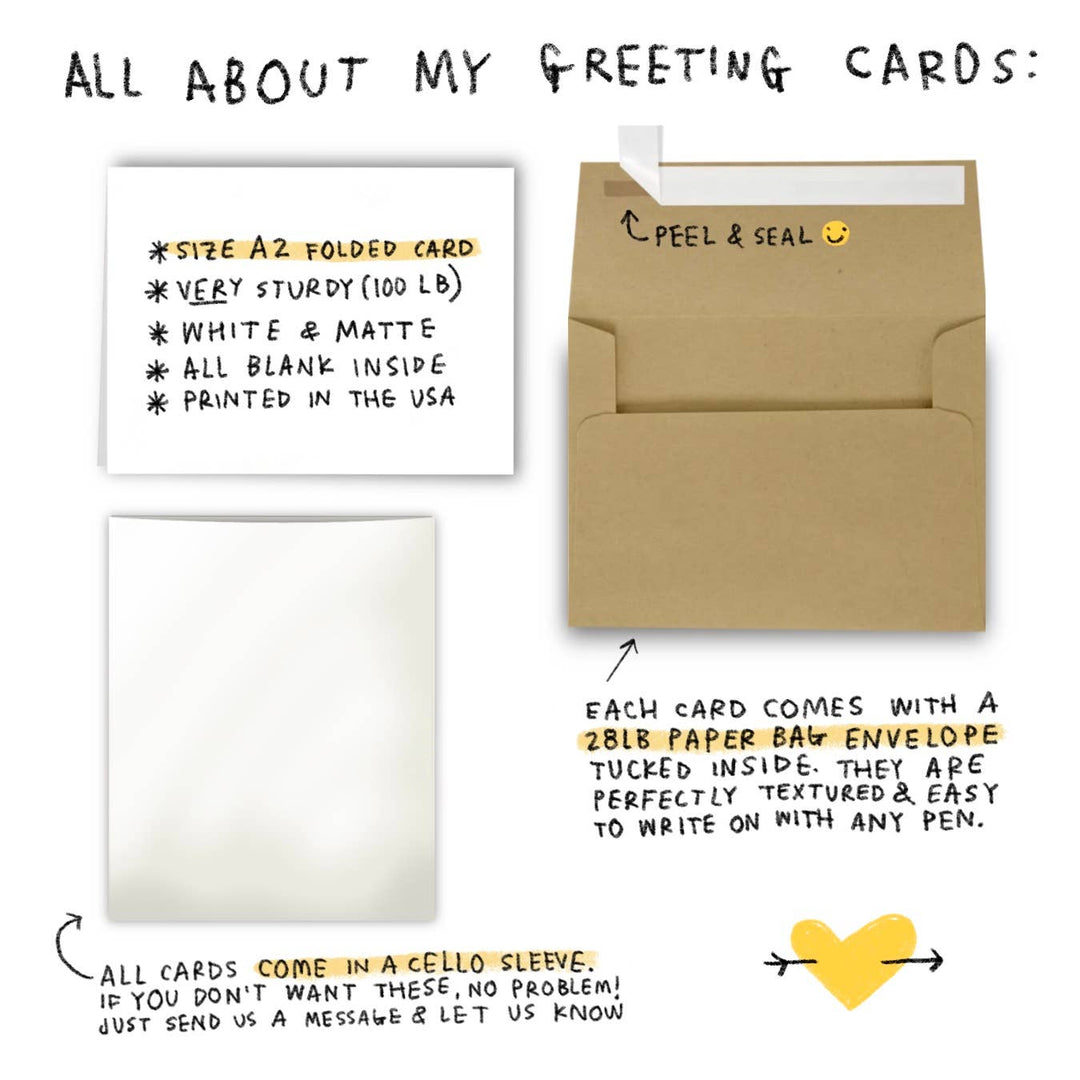 DUCKS IN A ROW Card