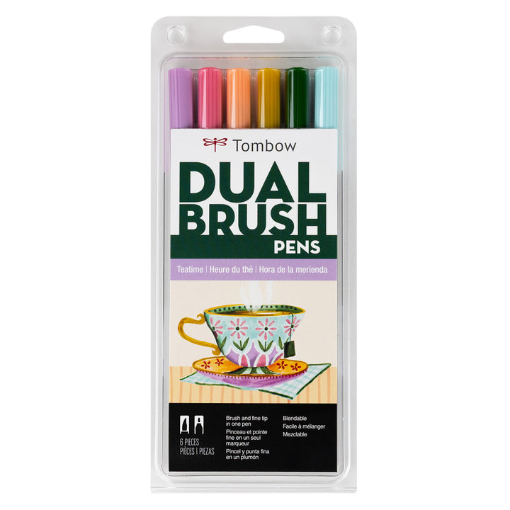 Tombow Dual Brush Set of 6