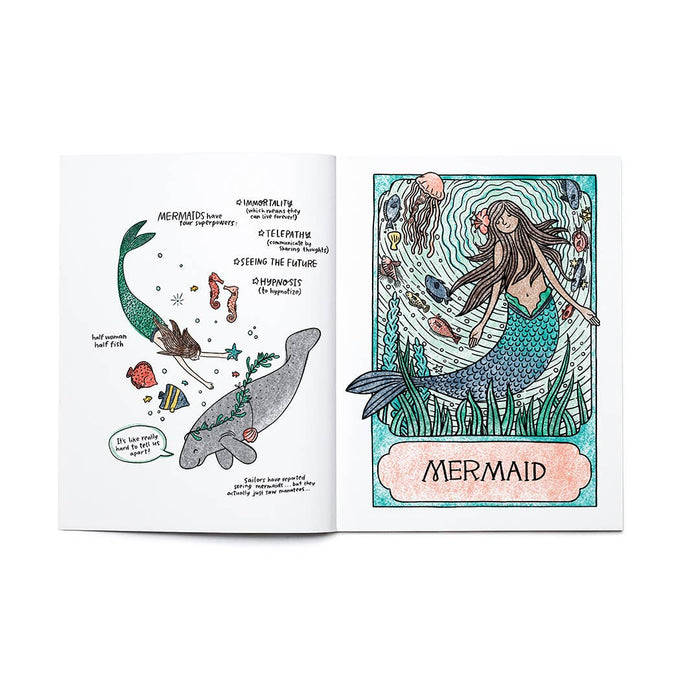 MYTH & MAGIC Coloring Book