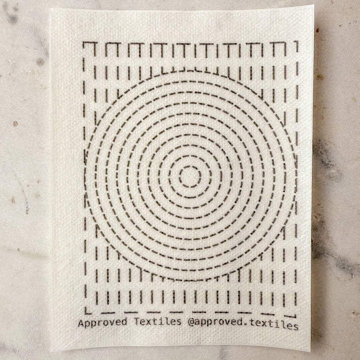 Geometric Shapes: Mending + Embellishment Transfer