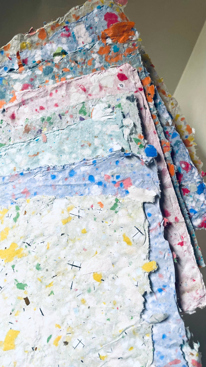 Confetti Bits Handmade Notebook