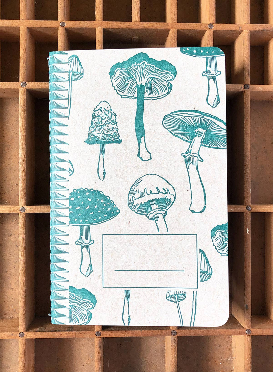 Mushrooms Blank Notebook