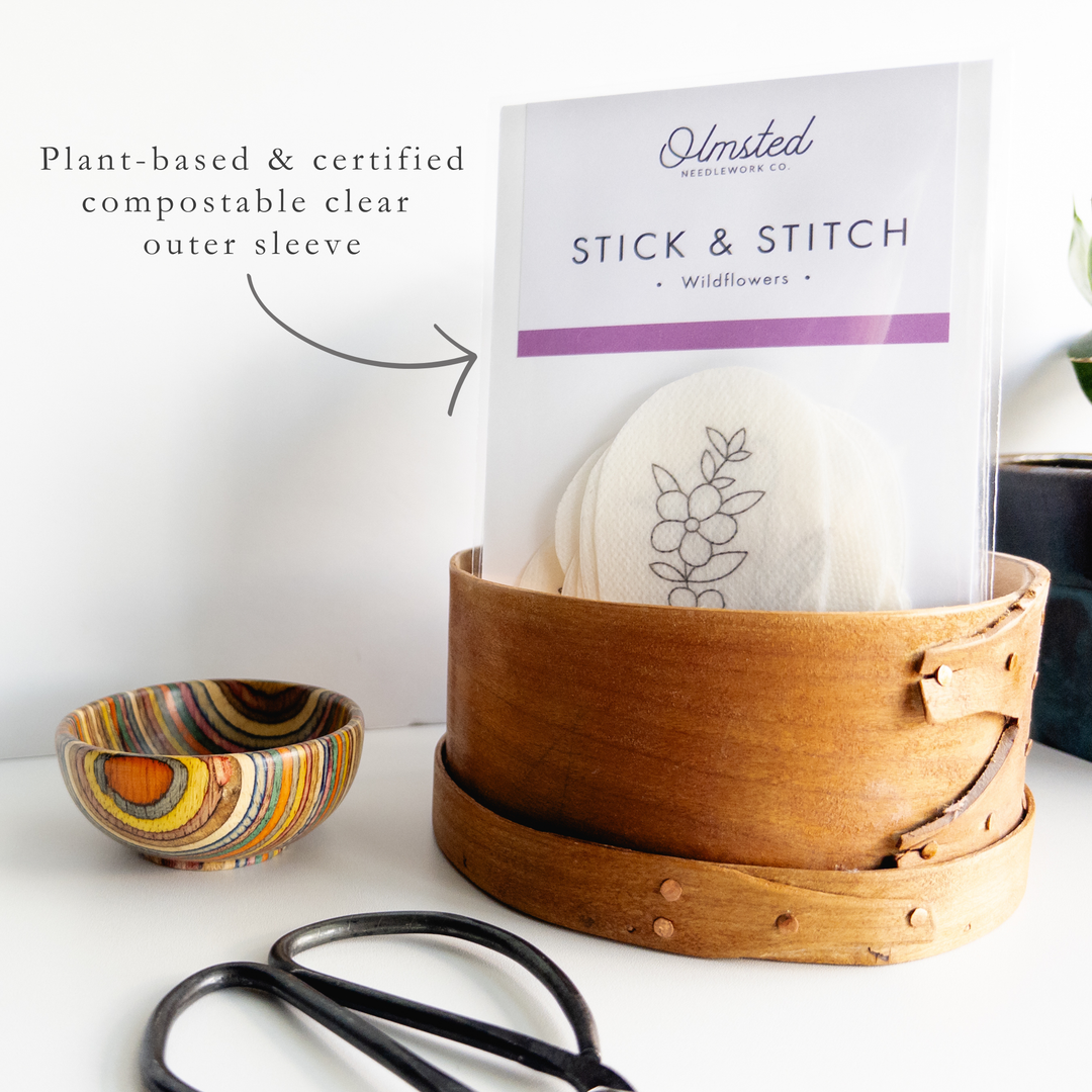 Folk Flowers Stick and Stitch Embroidery Designs