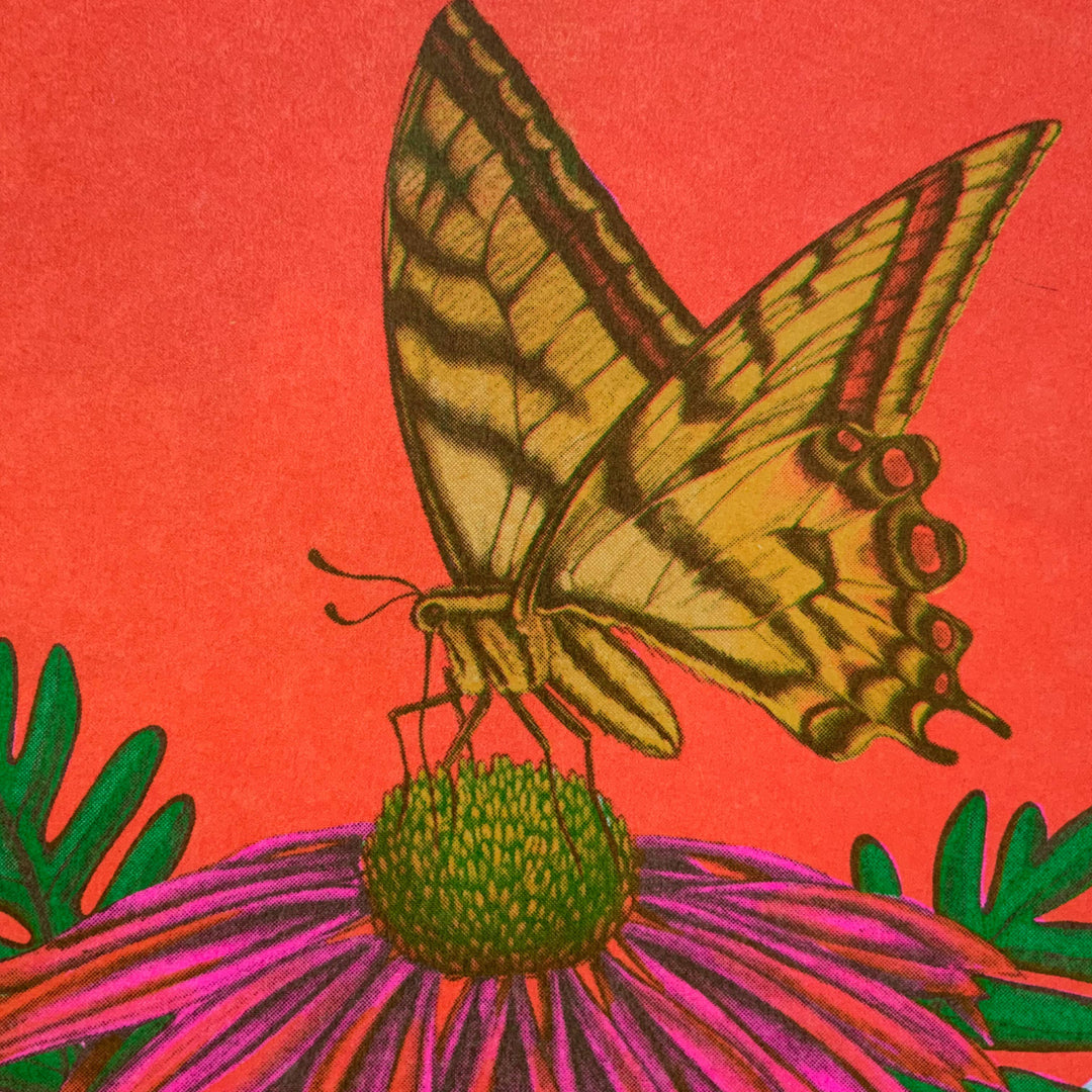 Butterfly Riso Print
