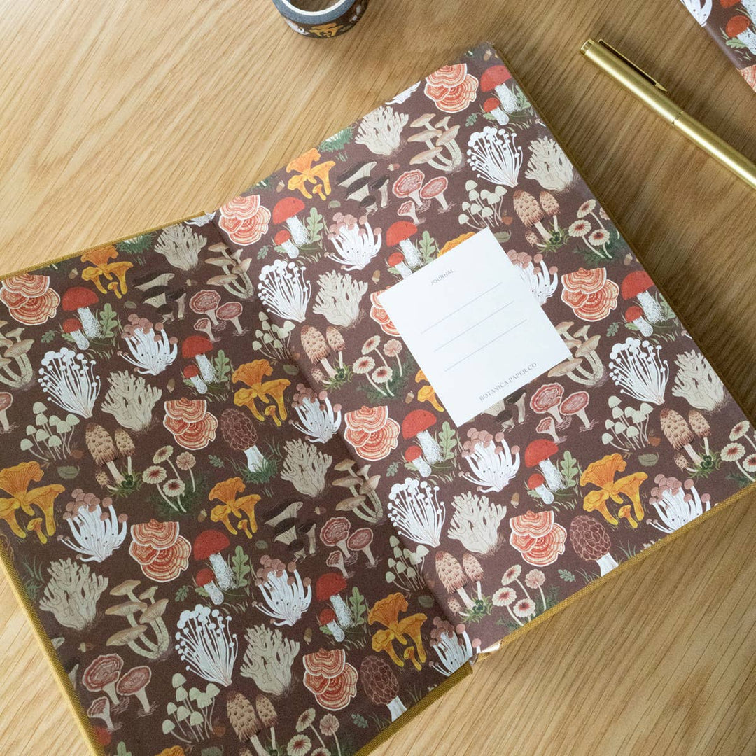 MUSHROOMS | LINEN BOUND JOURNAL