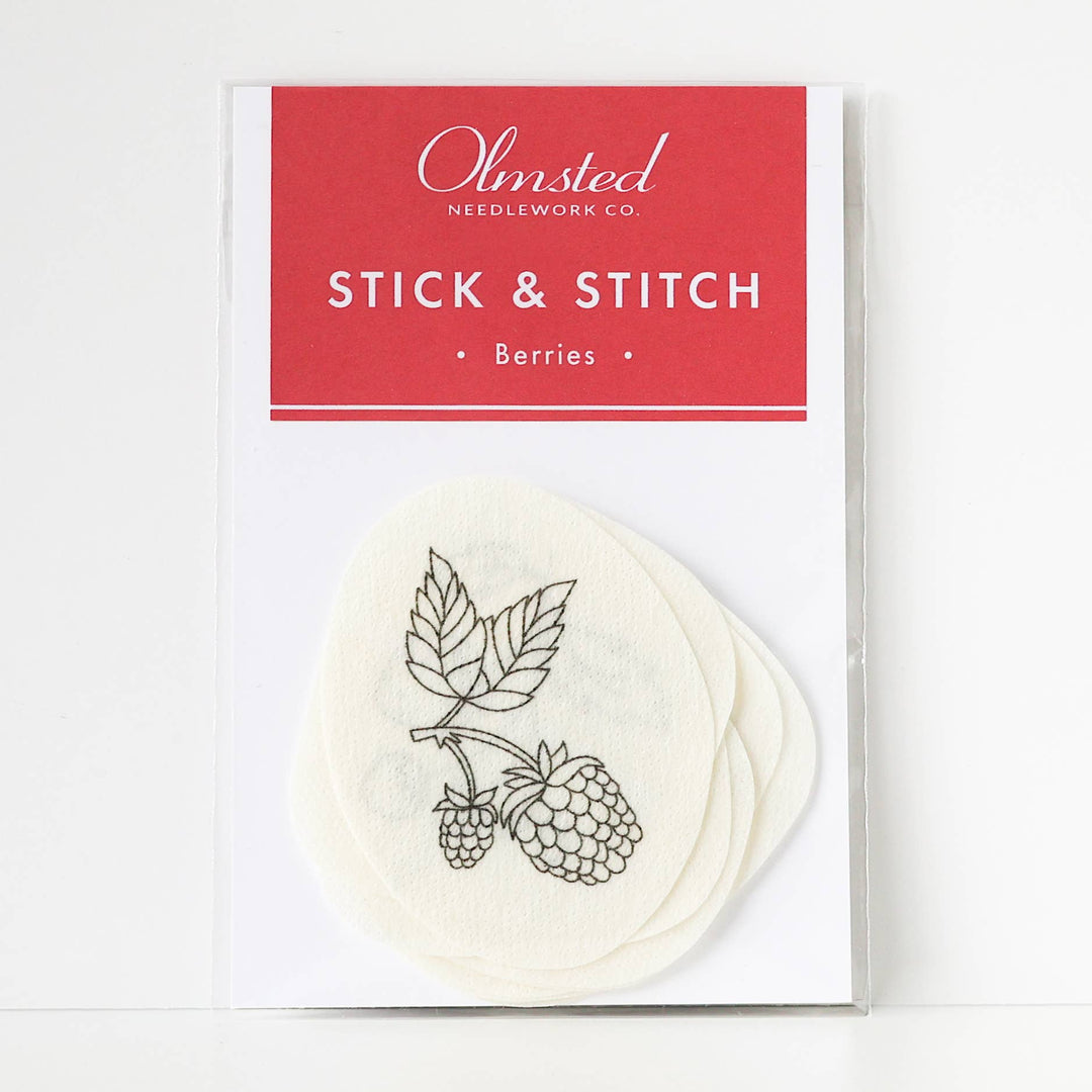Berry Stick and Stitch Embroidery Patterns
