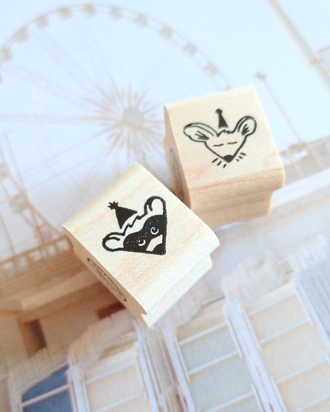 Party Mouse Mini Stamp