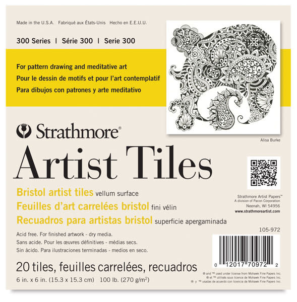 Strathmore Artist Tiles 300 Series Bristol