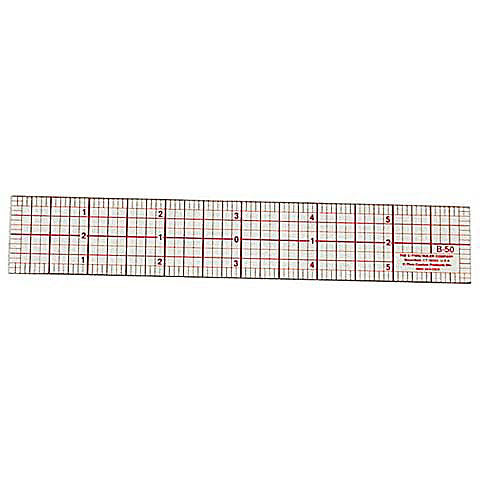 8th Graph Beveled Ruler