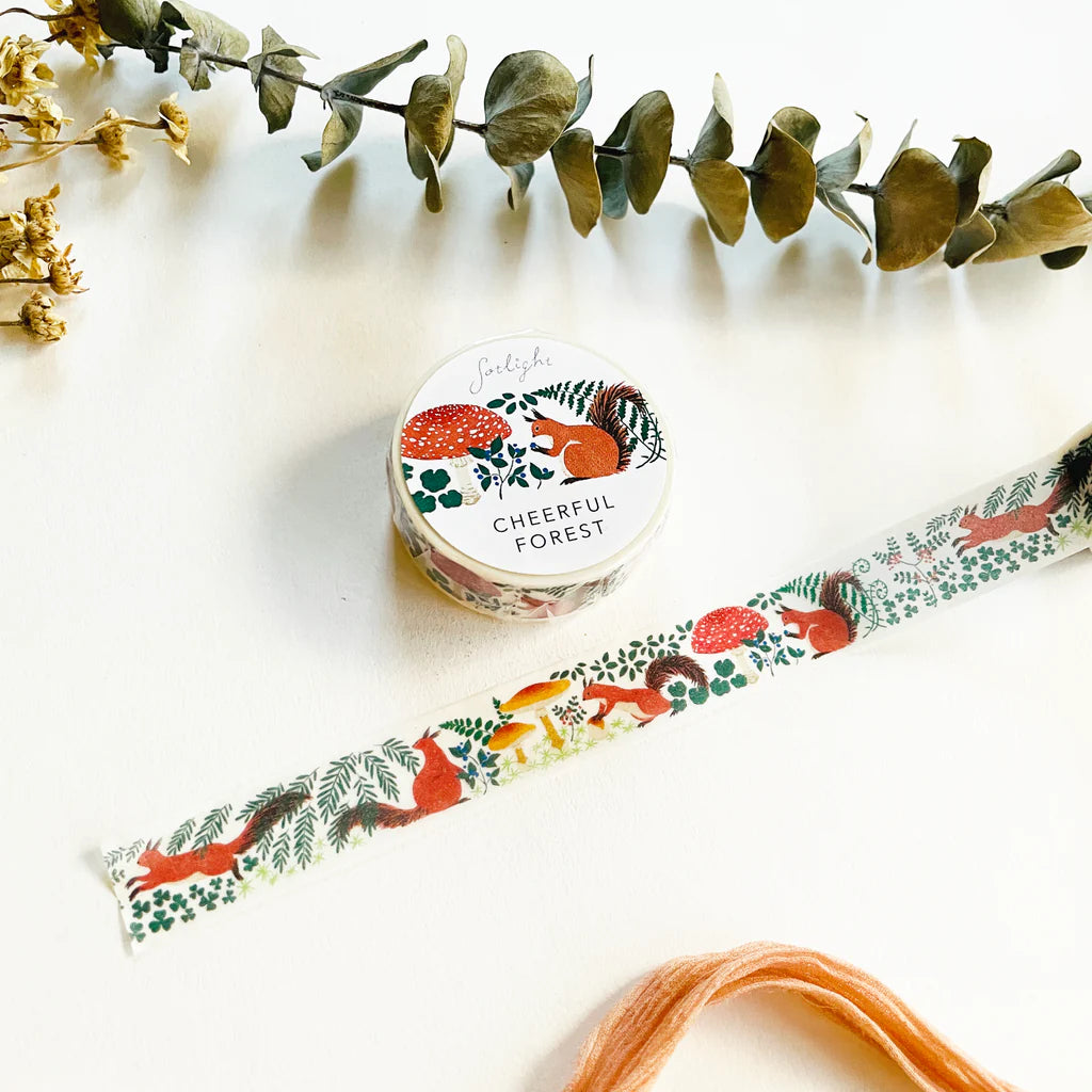 Cheerful Forest Washi Tape