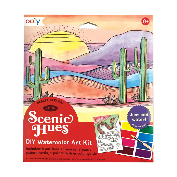 Scenic Hues D.I.Y. Watercolor Kits
