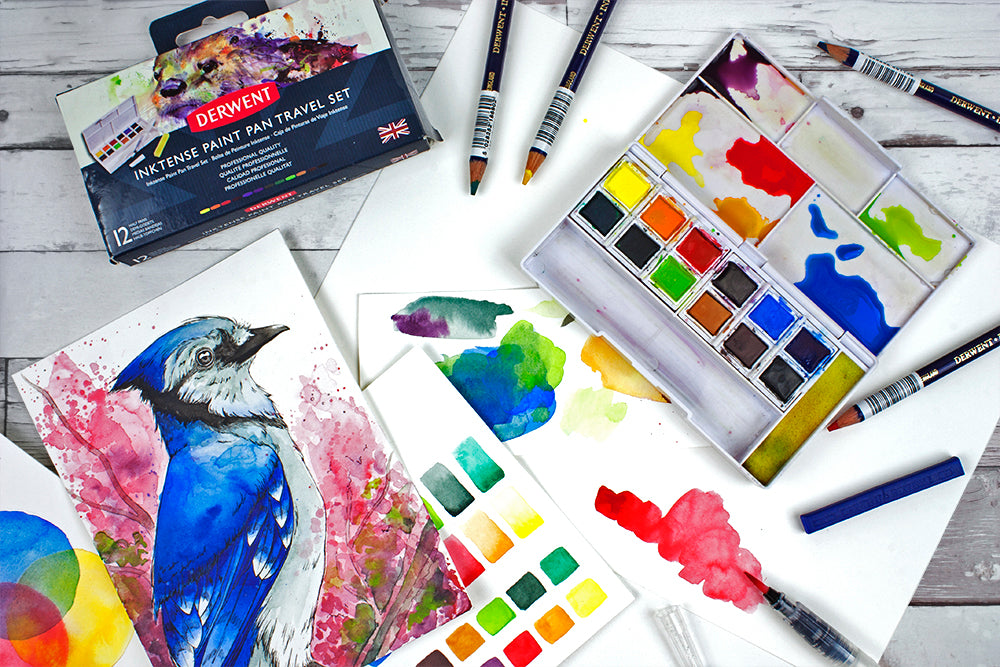 Derwent Inktense Paint Pan Sets