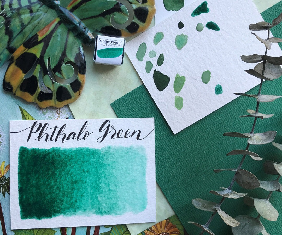 Stoneground Paint Co. Watercolor Half Pans