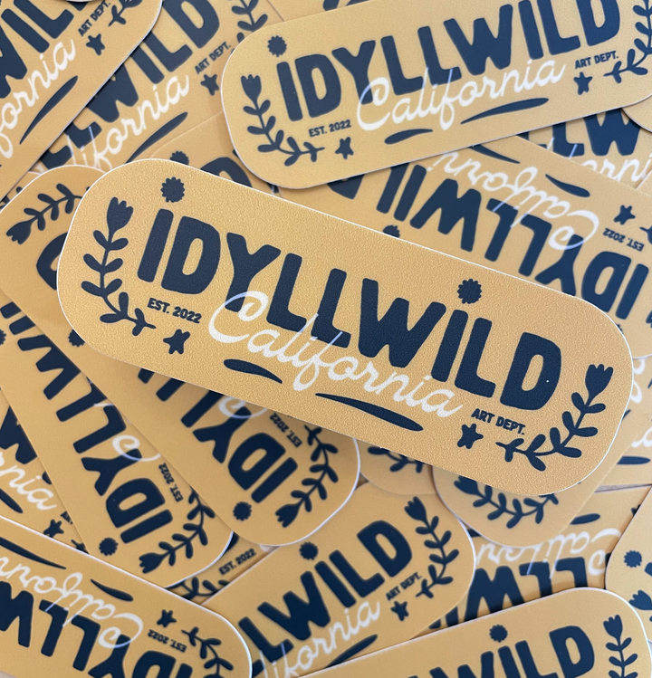 Idyllwild Folk Sticker