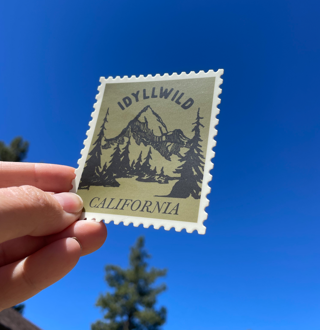 Idyllwild Stamp Sticker