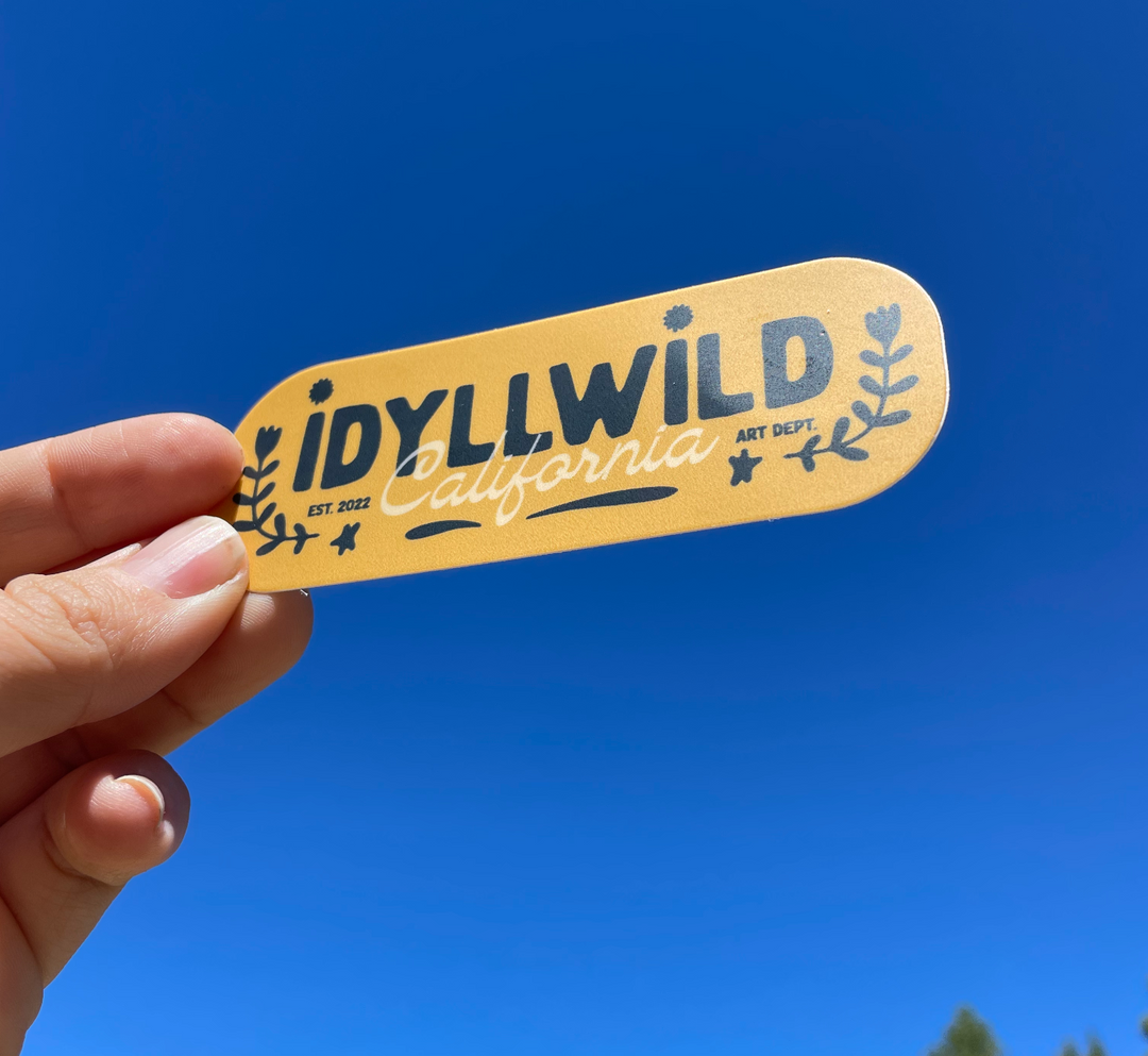 Idyllwild Folk Sticker