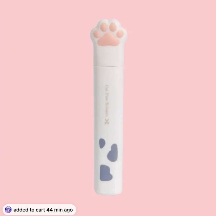 Cat Paw Mini Portable Scissors