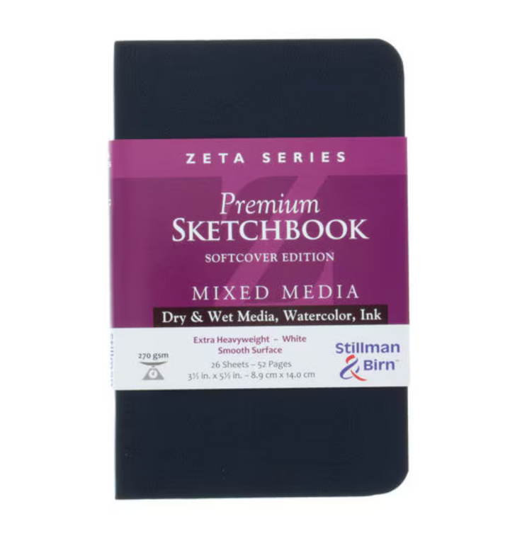 Stillman & Birn Sketchbook Zeta Series