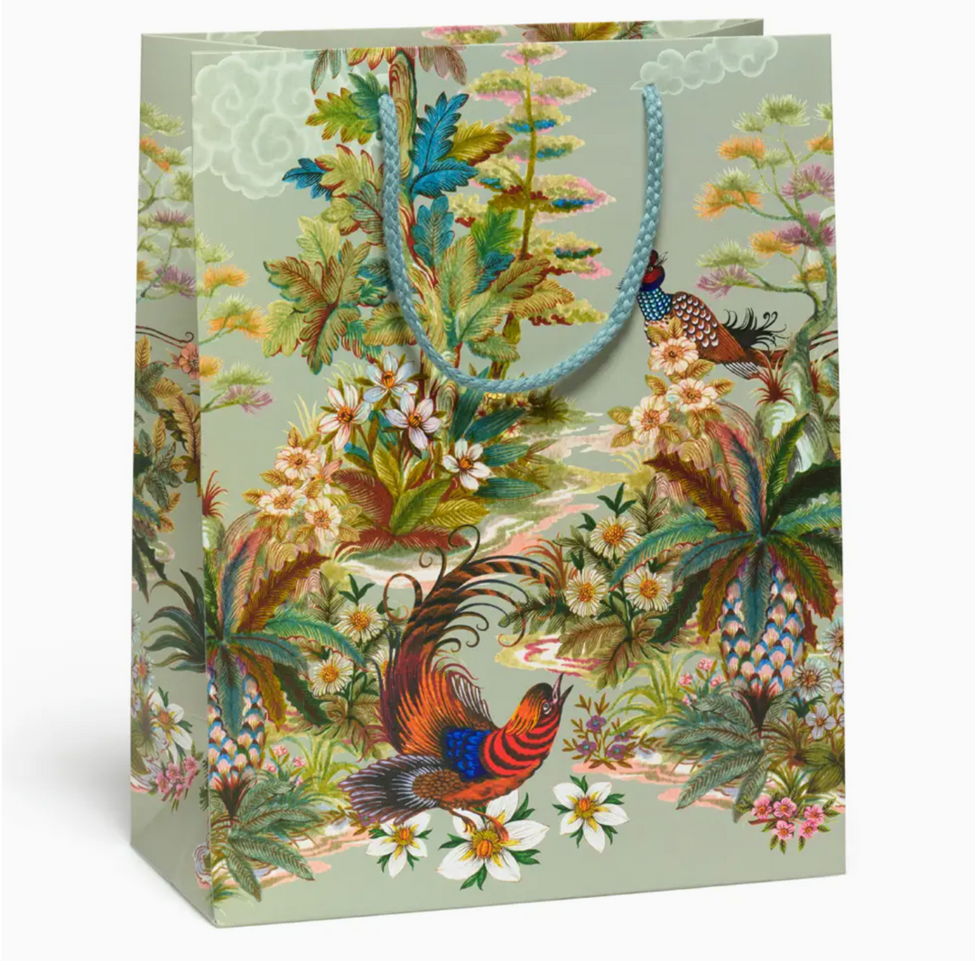 Quail Garden gift bag