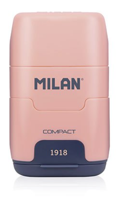 Milan Compact 1918 Series Sharpener and Eraser