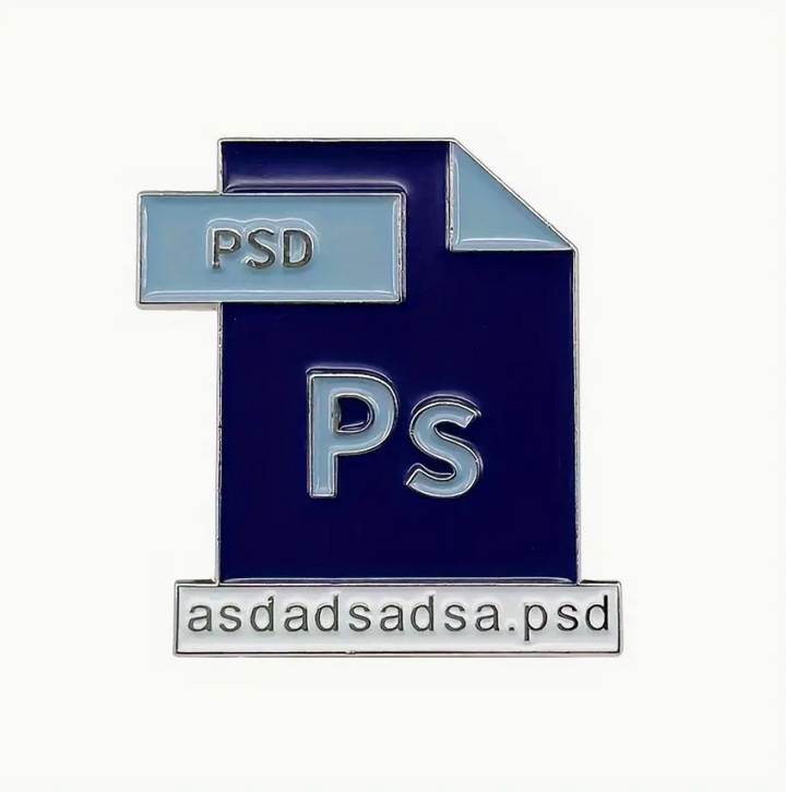 Graphic Design Enamel Pin