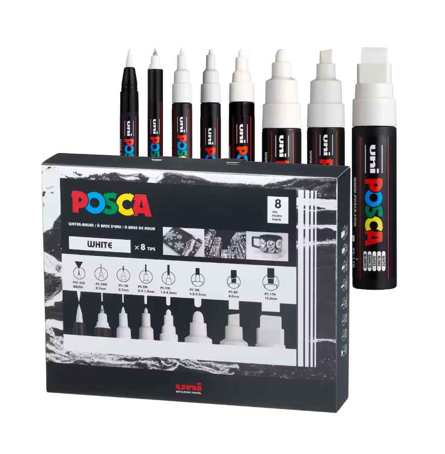 POSCA Assorted Size Set