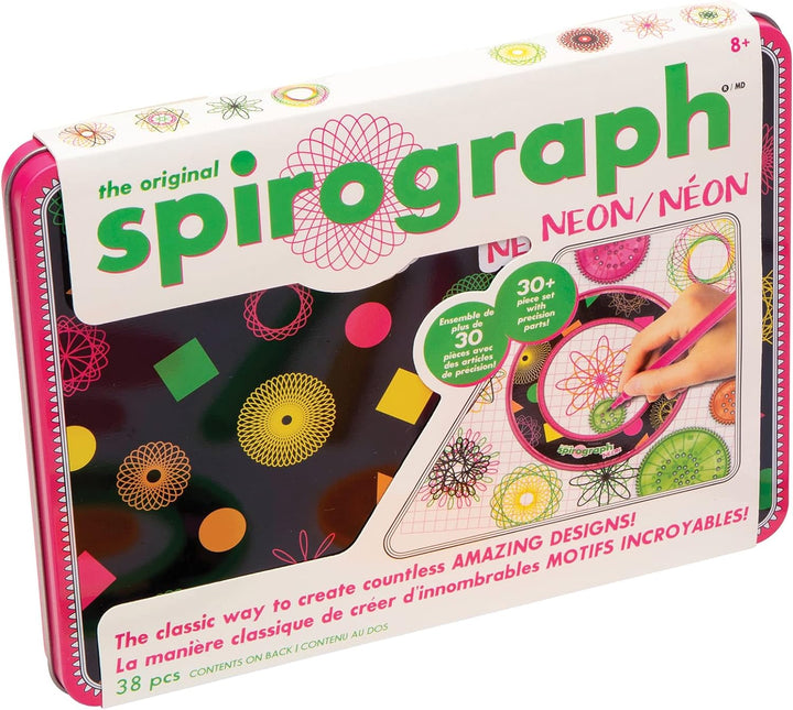 Spirograph Neon Tin