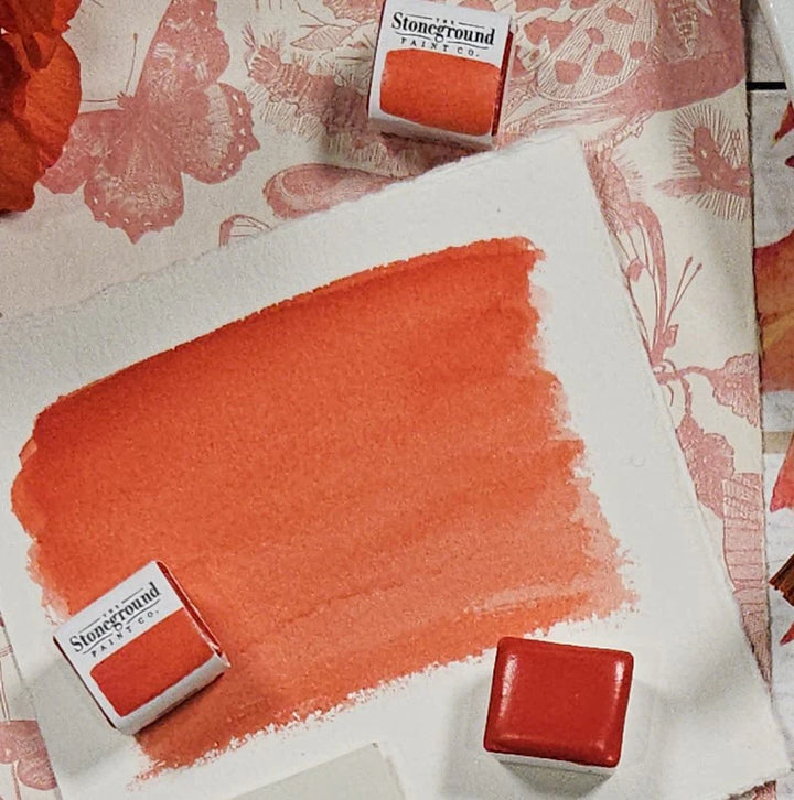 Stoneground Paint Co. Watercolor Half Pans