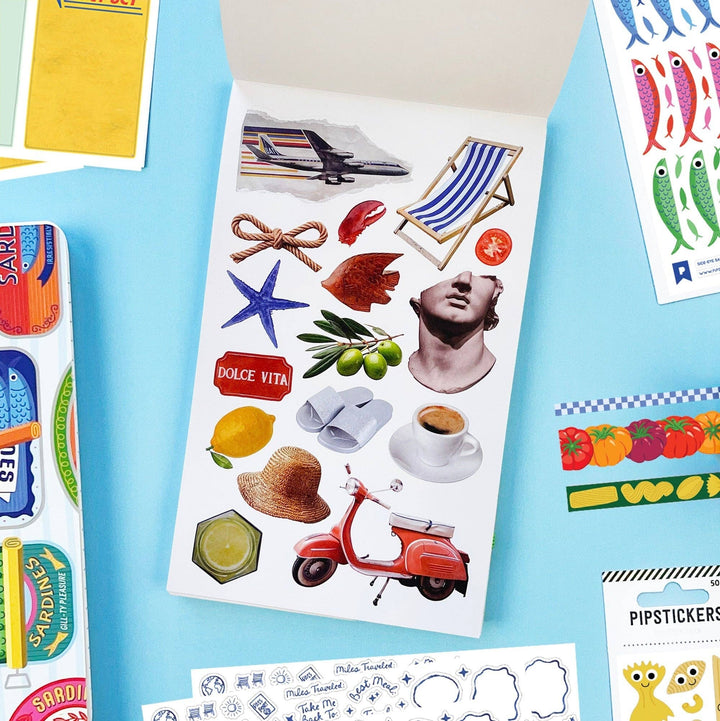 La Dolce Vita Junk Journal Sticker Book Volume 5
