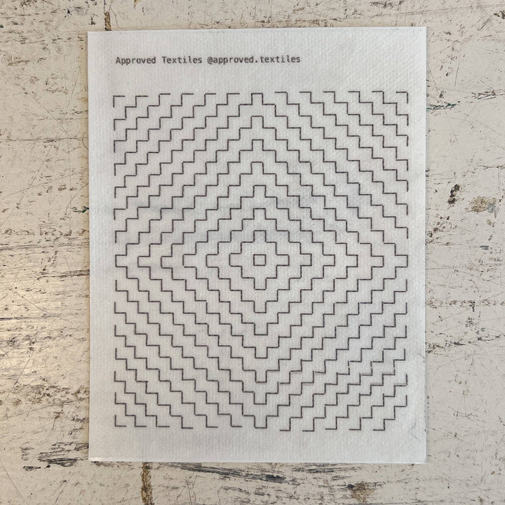 Persimmon Flowers - Minimal Mending + Embellishment Transfer