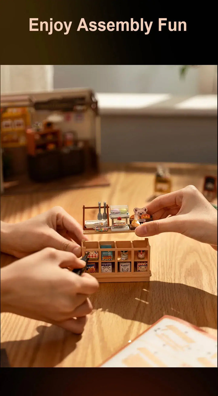 DIY Miniature House Kit: Becka's Baking House