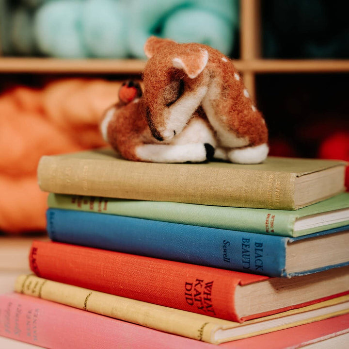 Sleepy Fawn Needle Felt Craft Kit