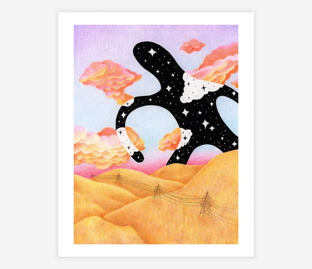 Along The Line- Print