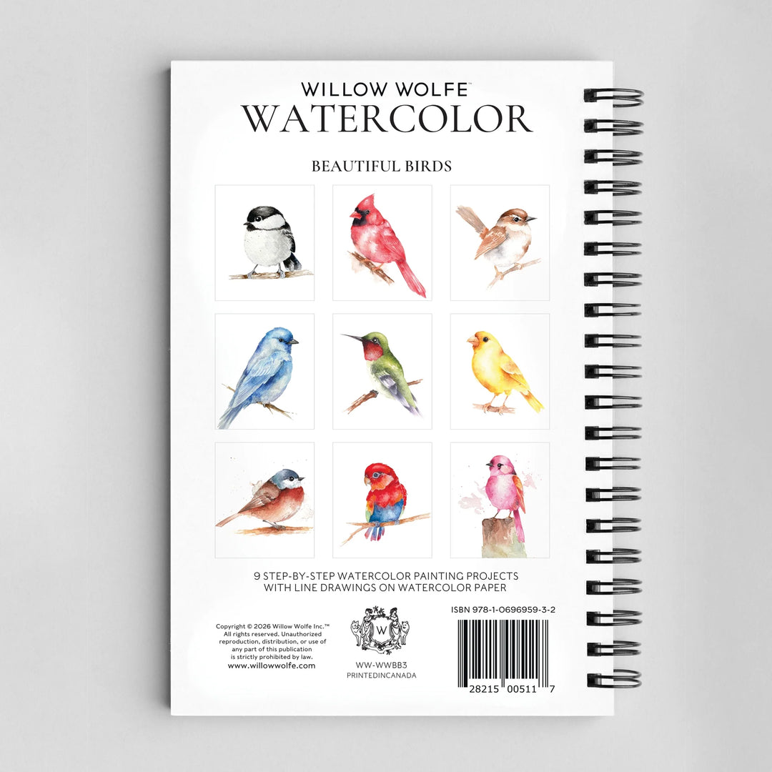 Watercolor Workbooks By Willow Wolfe
